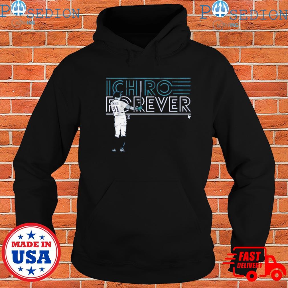 Official mariners Ichiro Forever T-Shirts, hoodie, sweater, long