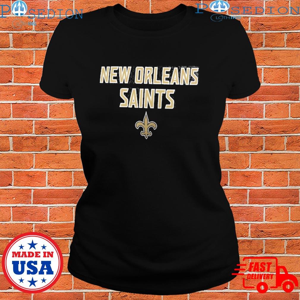 Men's Fanatics Branded Black New Orleans Saints Big And Tall Game Day Stack  T-Shirts, hoodie, sweater, long sleeve and tank top