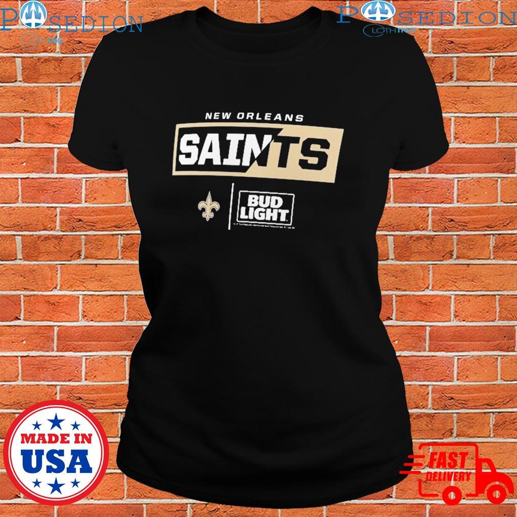 Official New Orleans Saints NFL x Bud Light T-Shirt, hoodie, sweater, long  sleeve and tank top