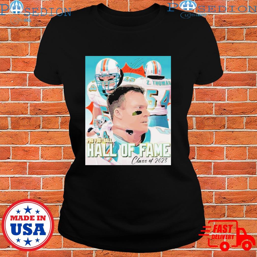 Official 54 zach thomas miamI dolphins pro Football hall of fame 2023  shirt, hoodie, sweater, long sleeve and tank top