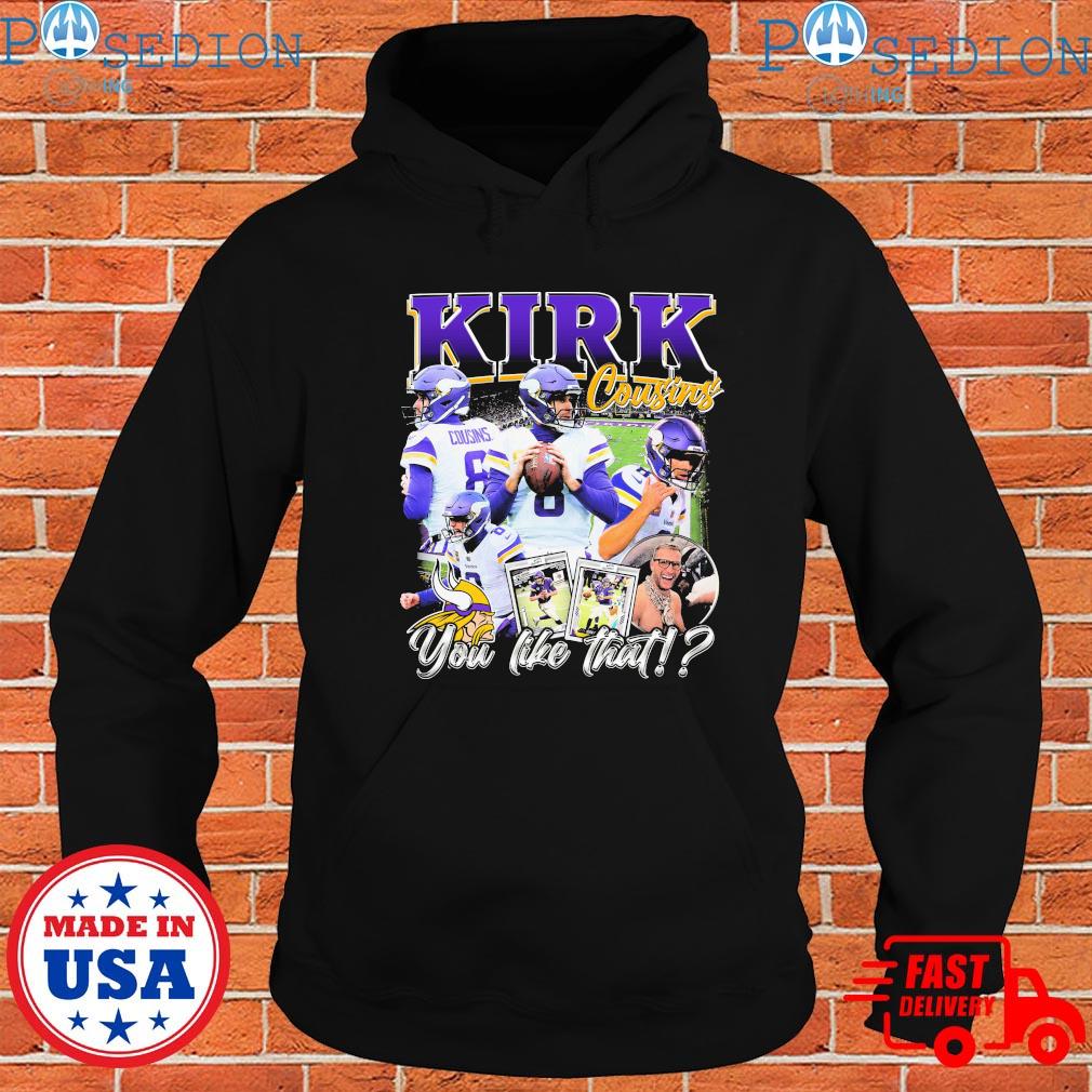 Official Kirk cousins vikings T-shirt, hoodie, tank top, sweater