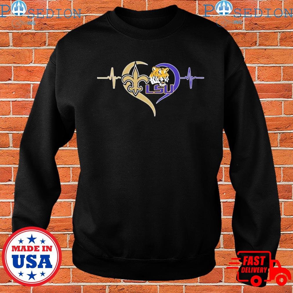 Official new Orleans Saints And LSU Tigers Shirt, hoodie, sweater, long  sleeve and tank top