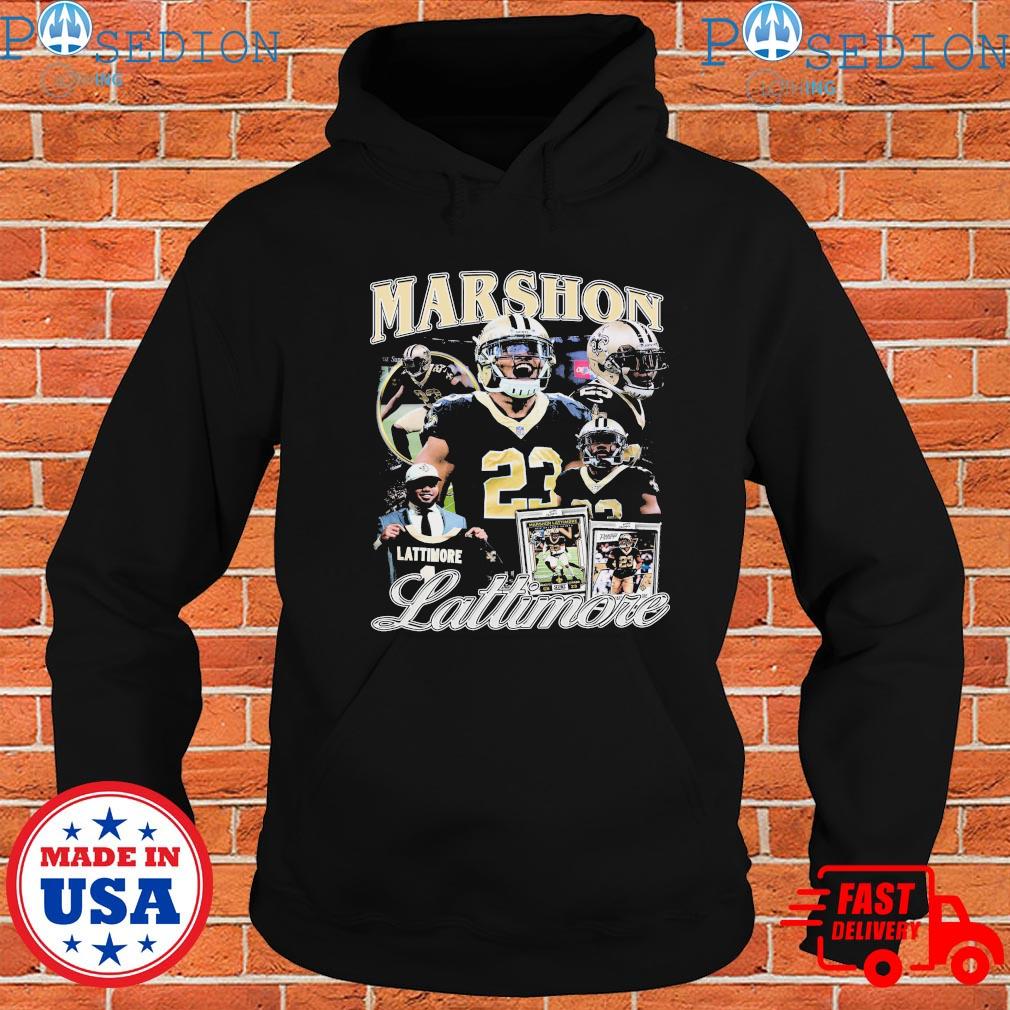 Official new orleans saints marshon lattimore T-shirts, hoodie, tank top,  sweater and long sleeve t-shirt