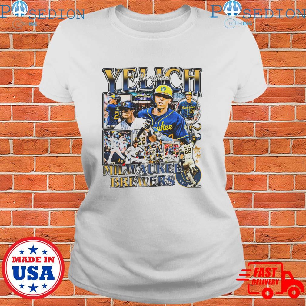 FanSwagUnltd Yeli, Christian Yelich, Milwaukee Brewers Long Sleeve T-Shirt