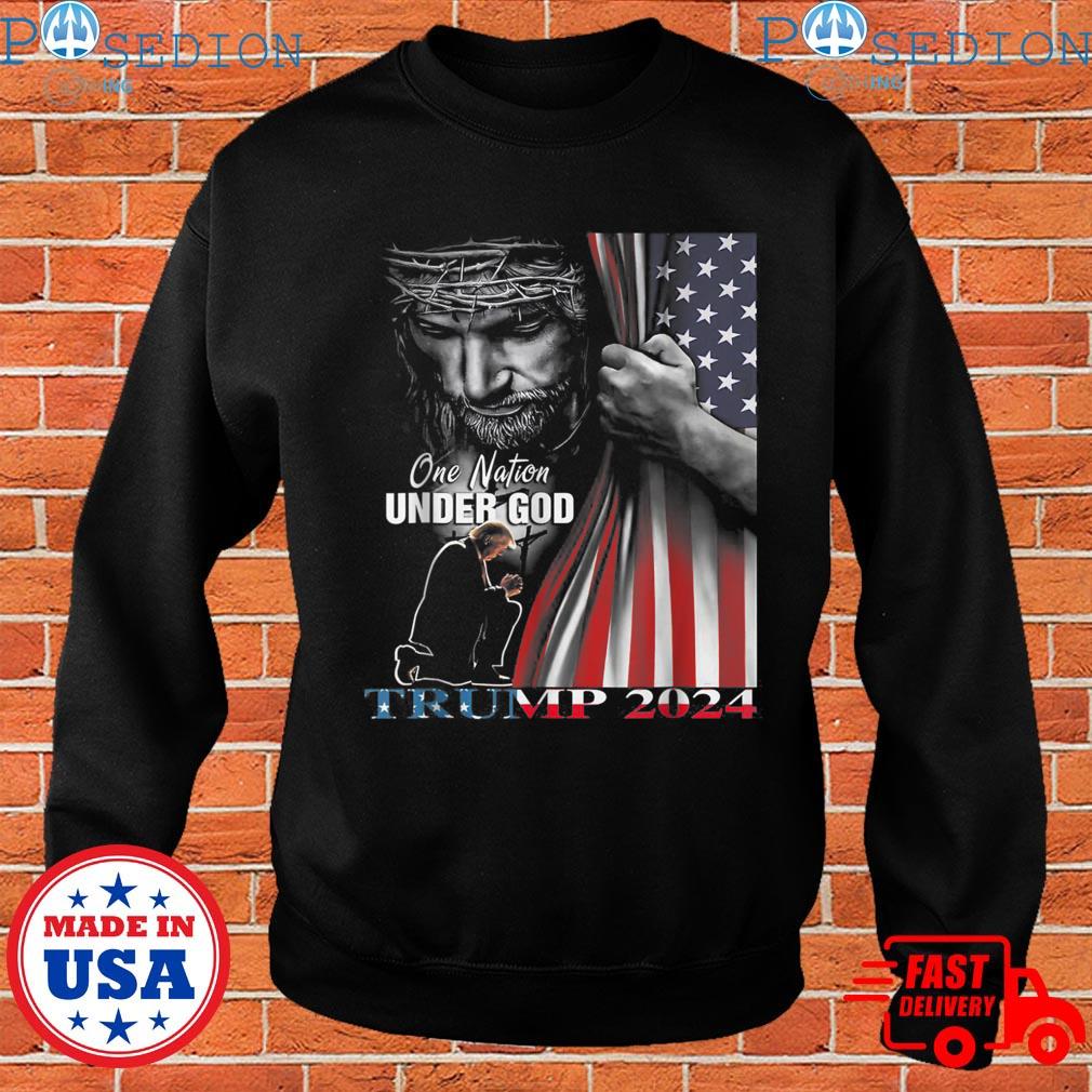 One Nation Under God American Flag, Unique Dallas Cowboys Gifts Shirt