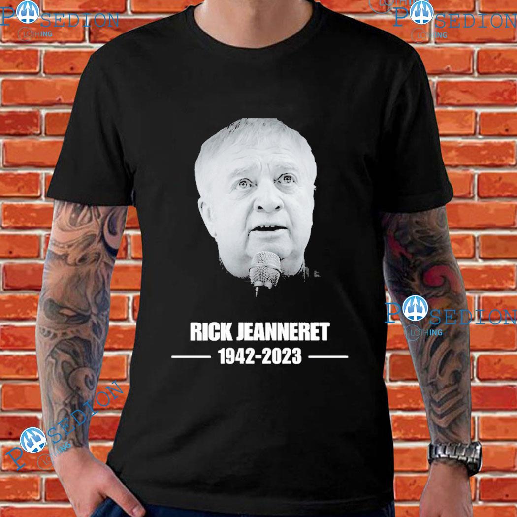 Product awesome Rip Rick Jeanneret 1942 2023 New Shirt, hoodie, sweater,  long sleeve and tank top
