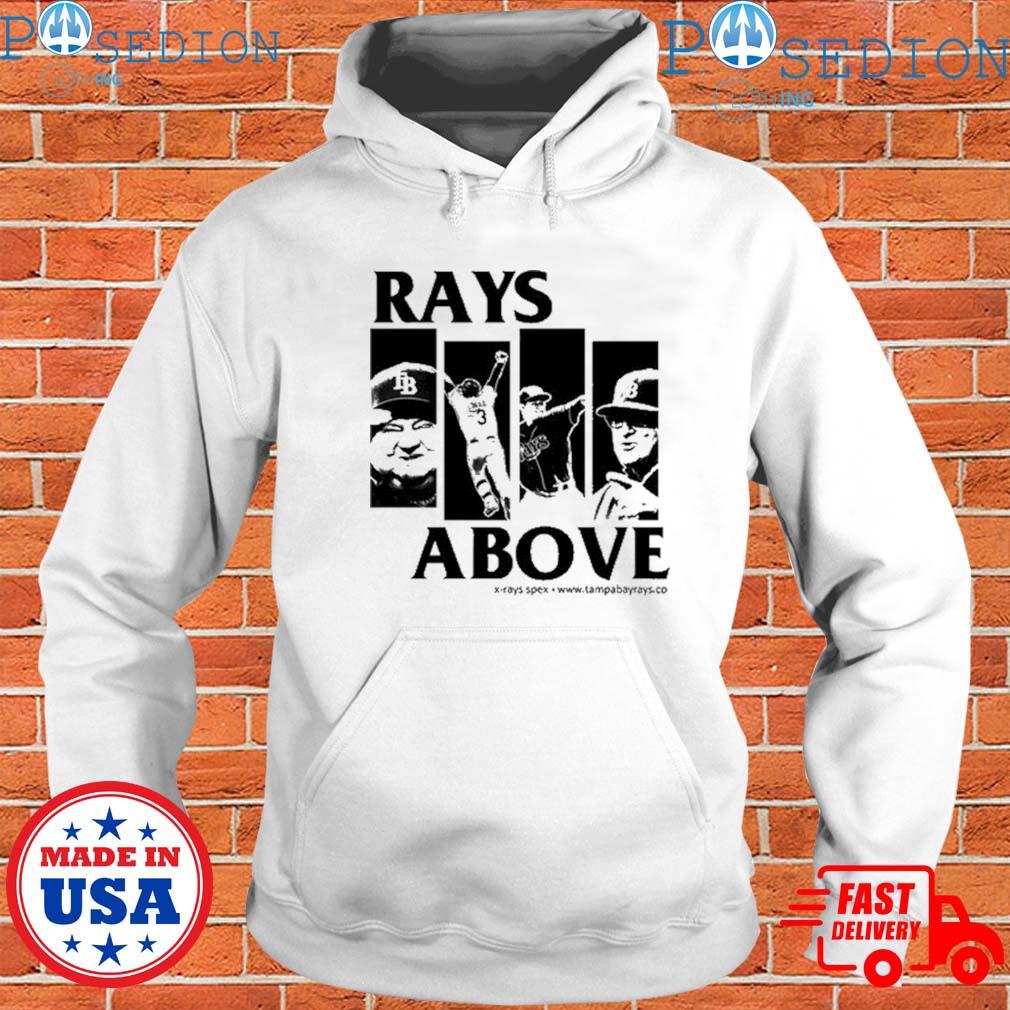 X-Rays Spex Rays above Tampa Bay Rays shirt, hoodie, sweater and v