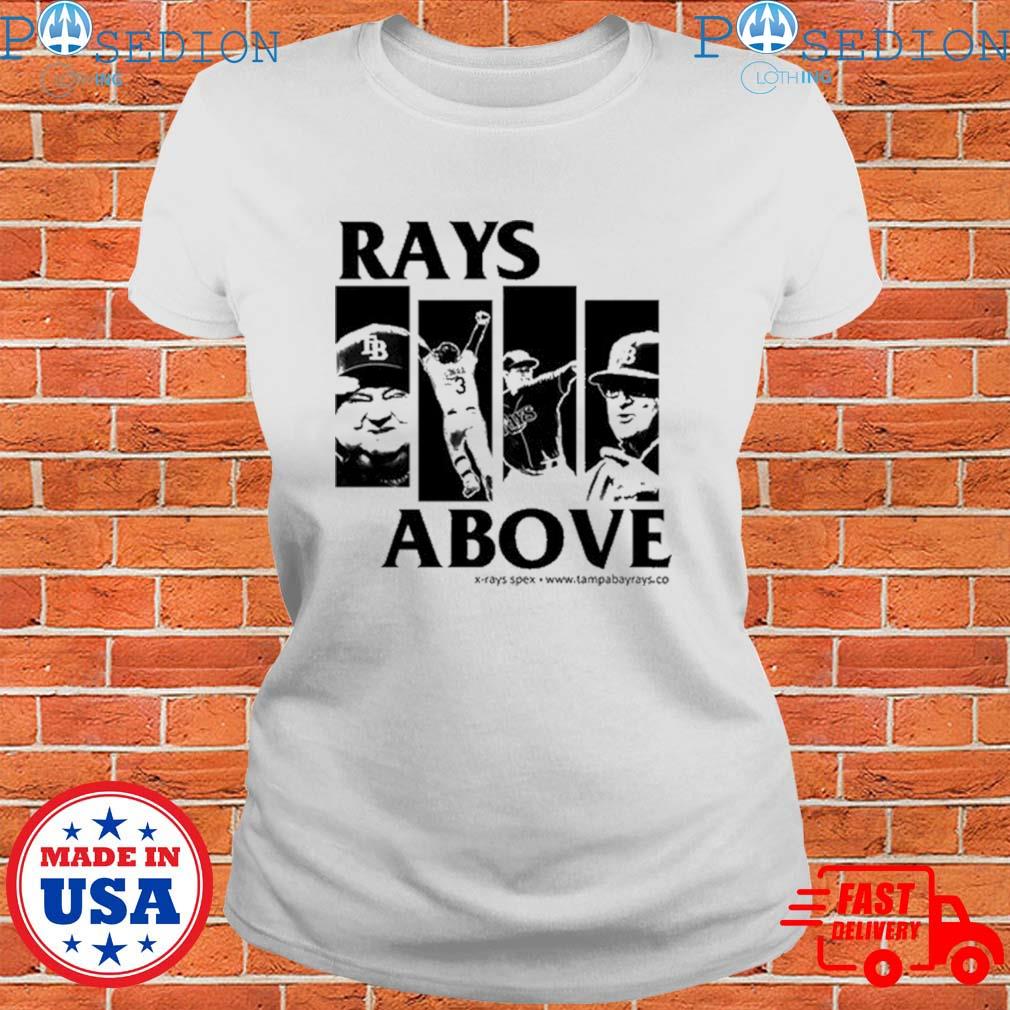 X-Rays Spex Rays above Tampa Bay Rays shirt, hoodie, sweater and v