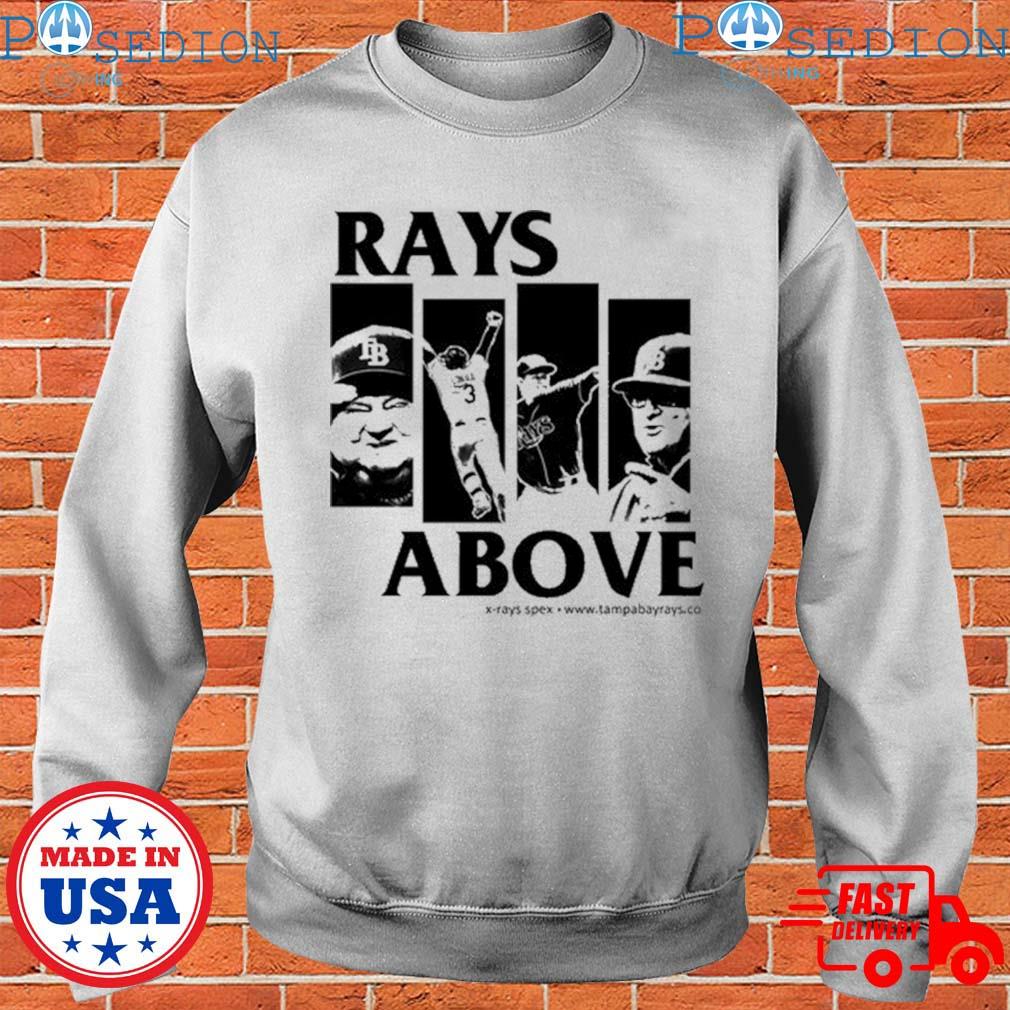 X-Rays Spex Rays above Tampa Bay Rays shirt, hoodie, sweater and v