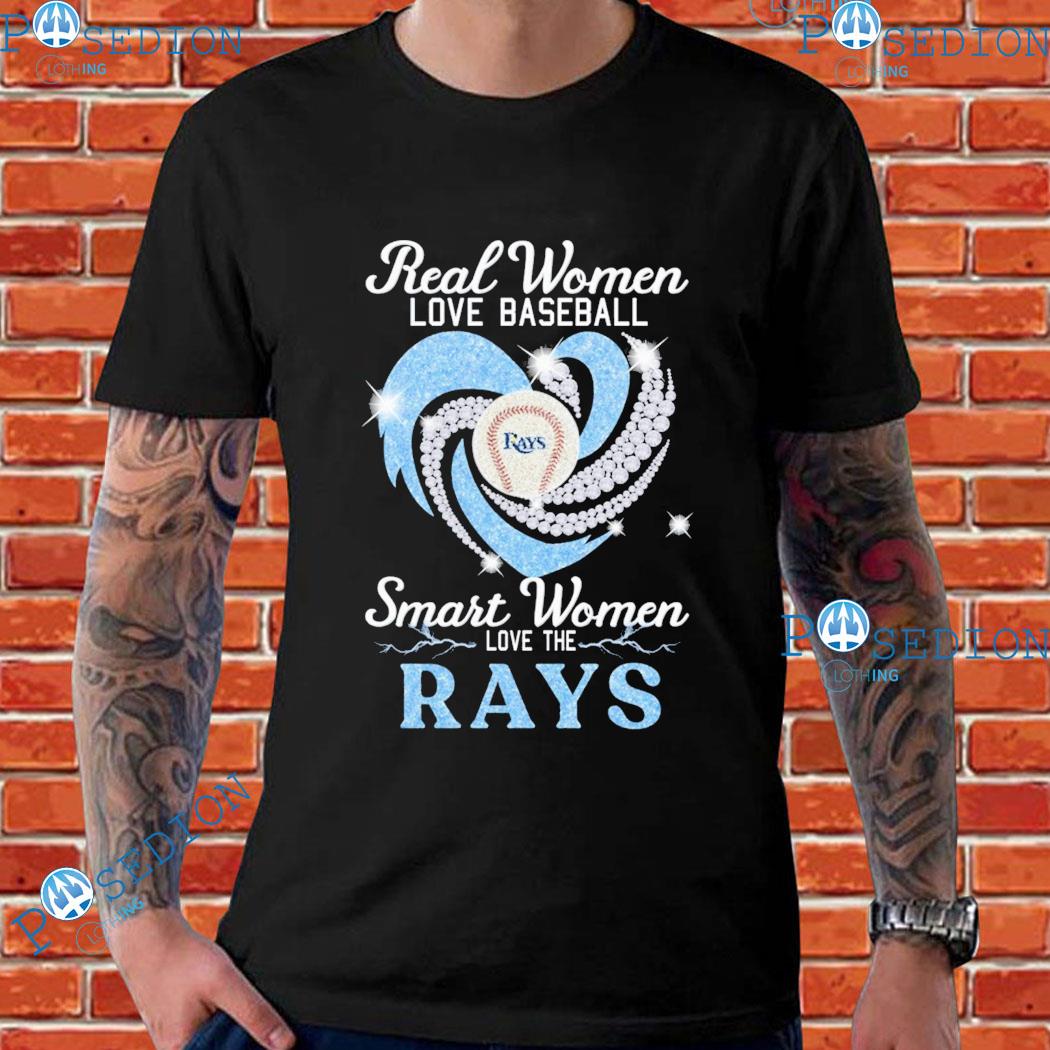 Official real Women Love Football Smart Women Love The Tampa Bay Rays  Champions Diamond Heart 2023 Shirt, hoodie, sweater, long sleeve and tank  top