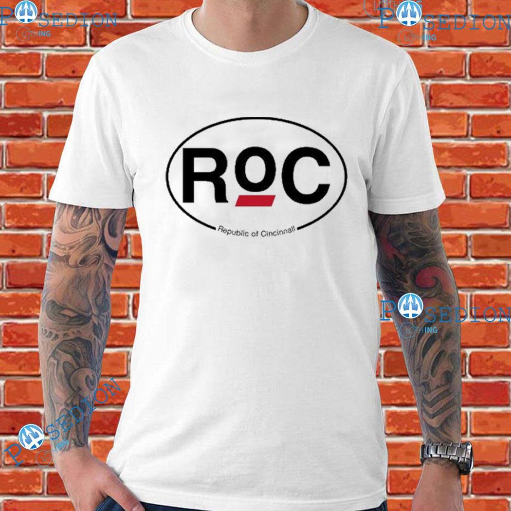 Republic Of Cincinnati Roc Oval T-Shirts, hoodie, sweater, long