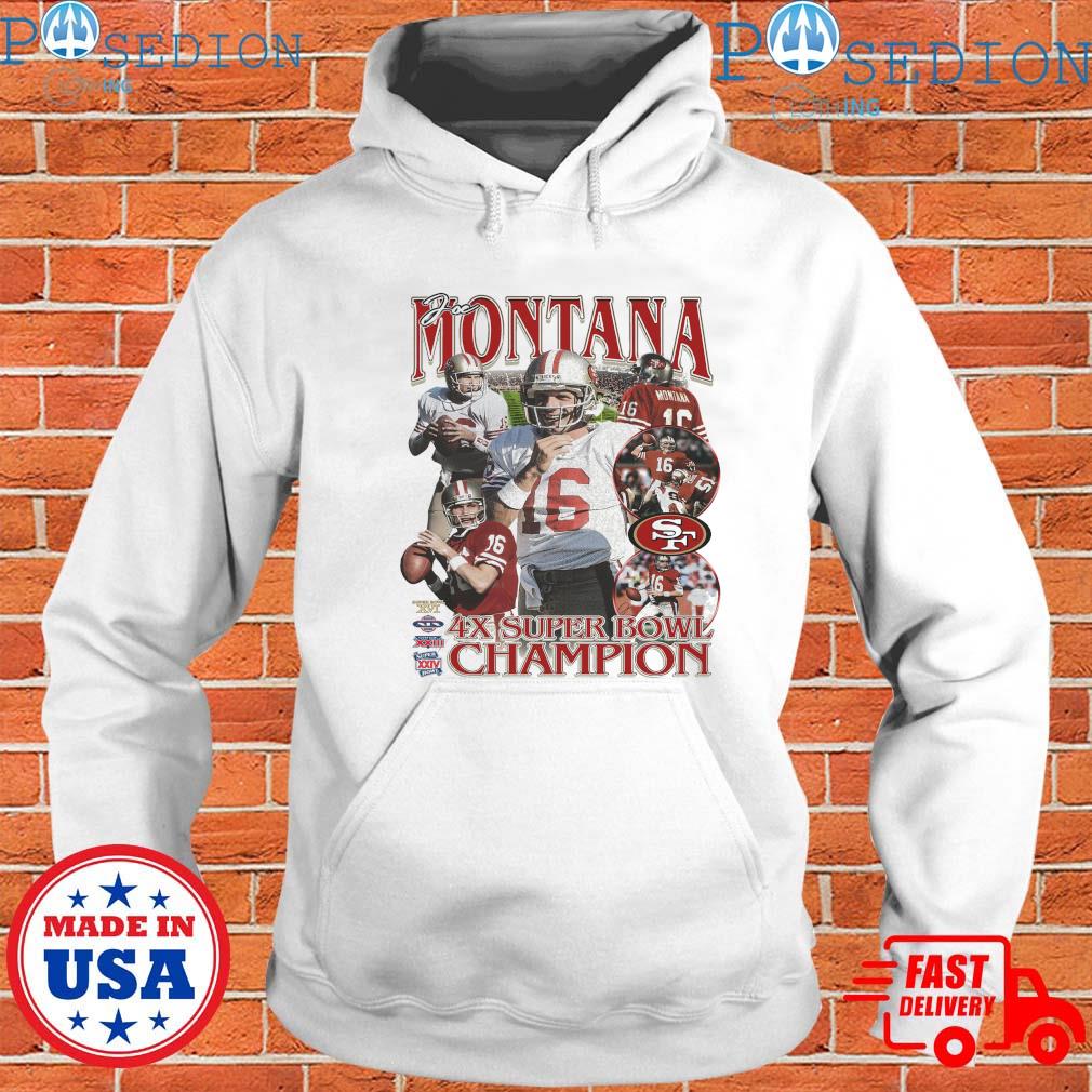 Official san Francisco 49ers Joe Montana Super Bowl Shirt, hoodie