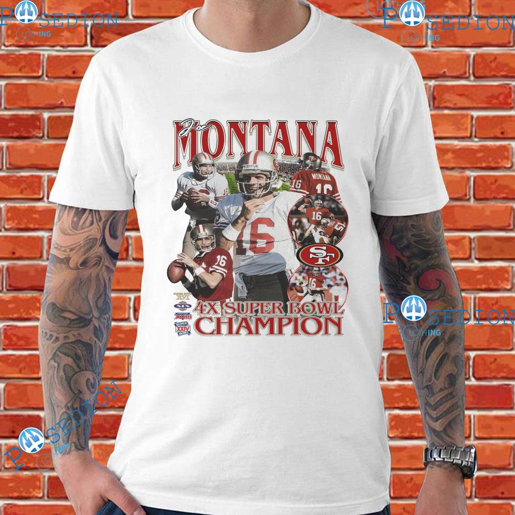 joe montana 49ers shirt