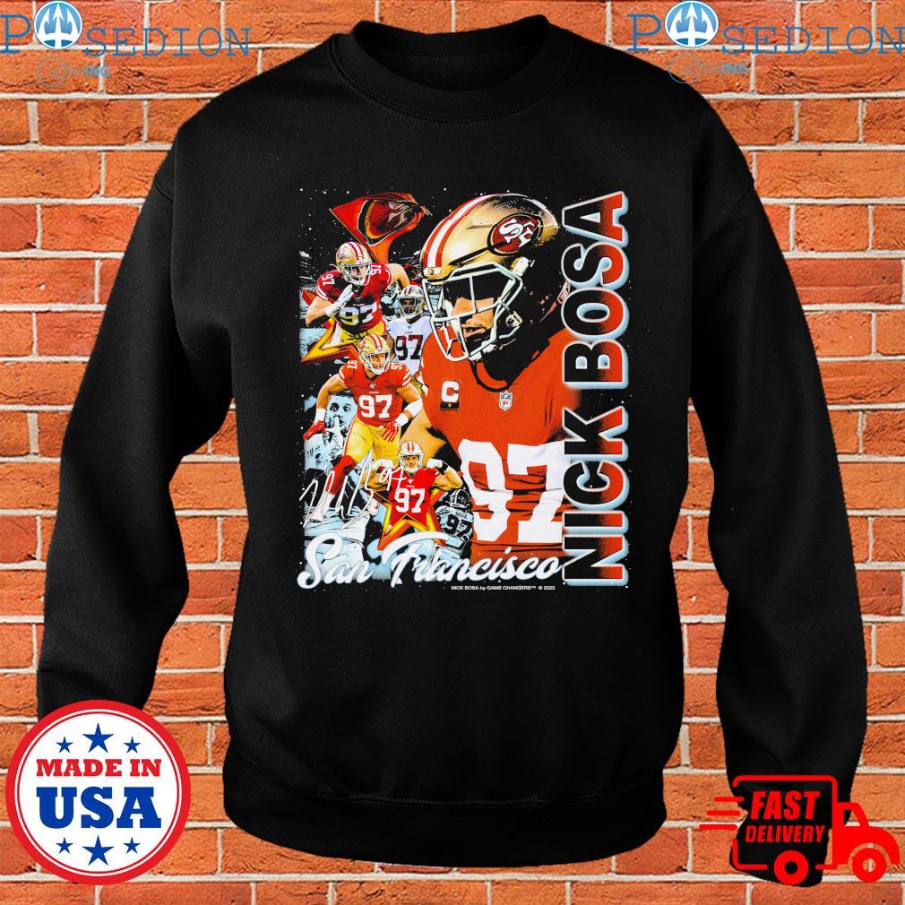 Nick Bosa San Francisco 49ers shirt, hoodie, sweater, long sleeve