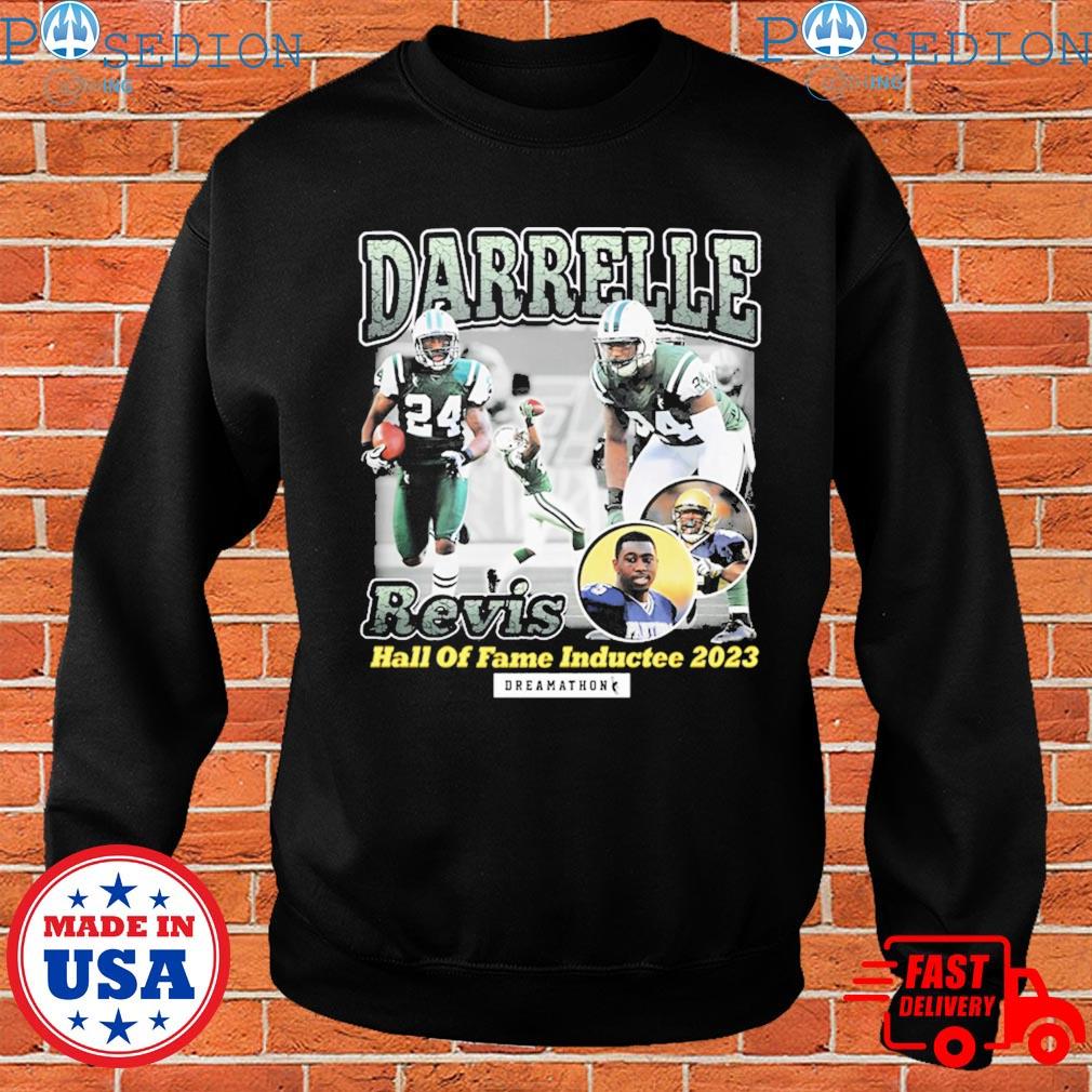 Sauce gardner wearing darrelle revis hall of fame inductee 2023