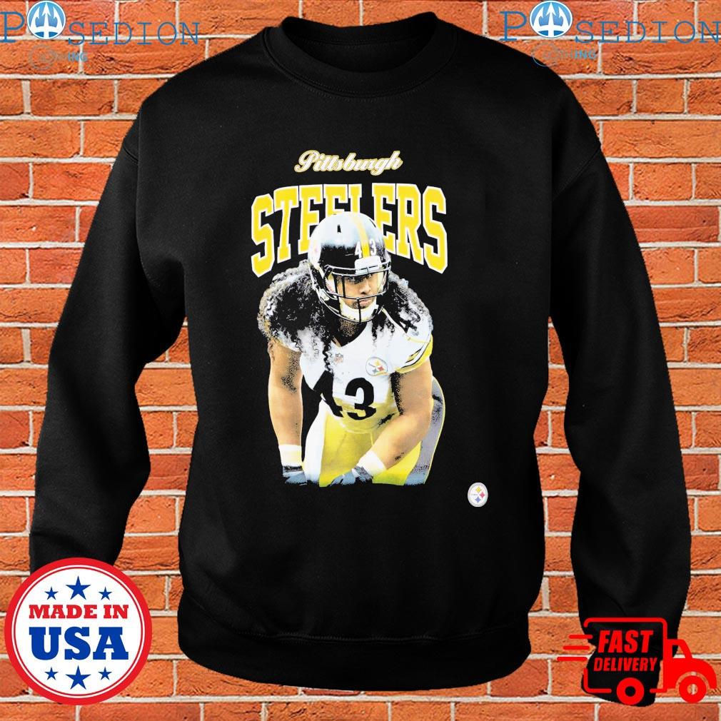 NFL Steelers Women's Troy Polamalu Name & Number T-Shirt 