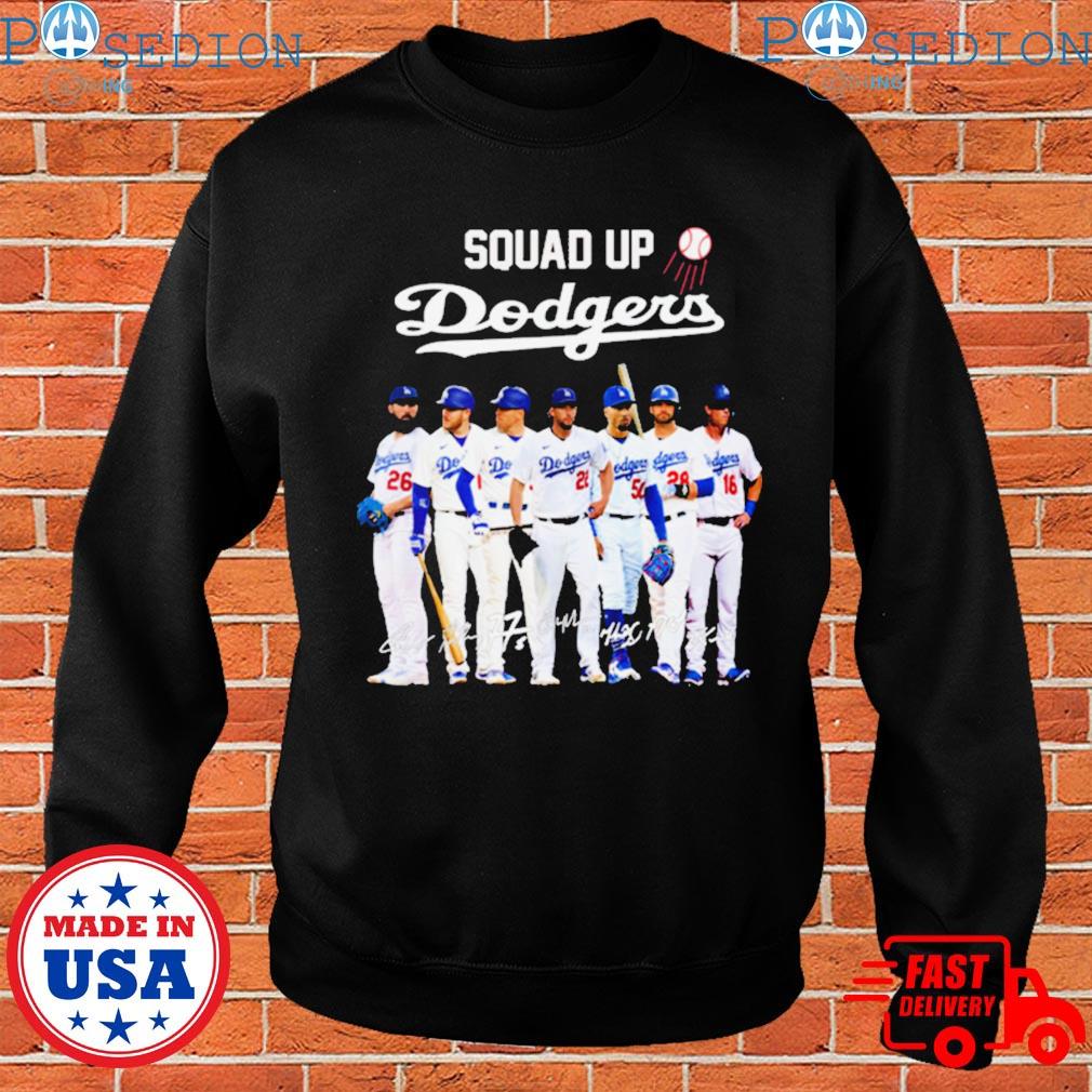 FREE shipping Squad Up Dodgers Los Angeles Dodgers Signature Shirt, Unisex  tee, hoodie, sweater, v-neck and tank top