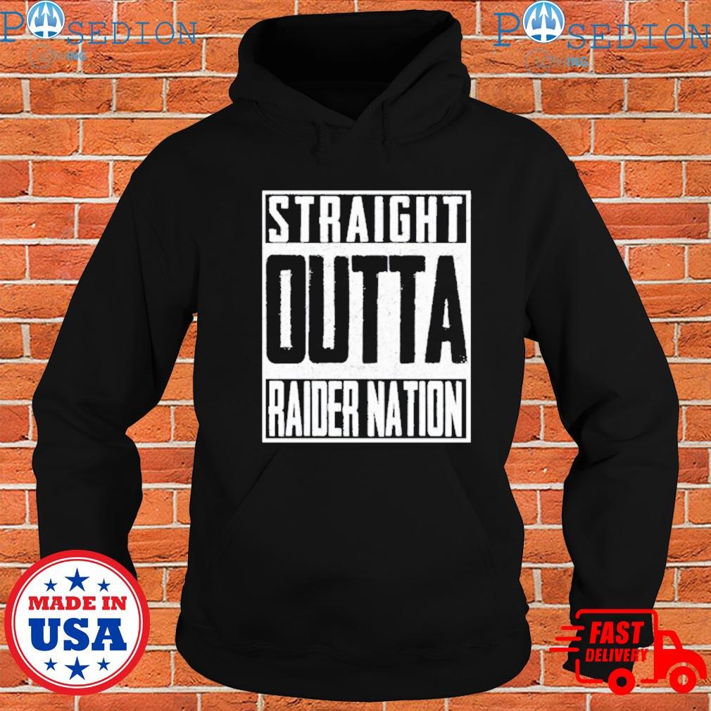 Straight Outta Raider Nation Las Vegas Raiders Shirt, hoodie, longsleeve,  sweater