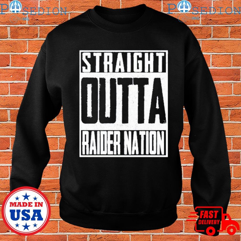 Straight Outta Raider Nation Las Vegas Raiders Unisex T-Shirt