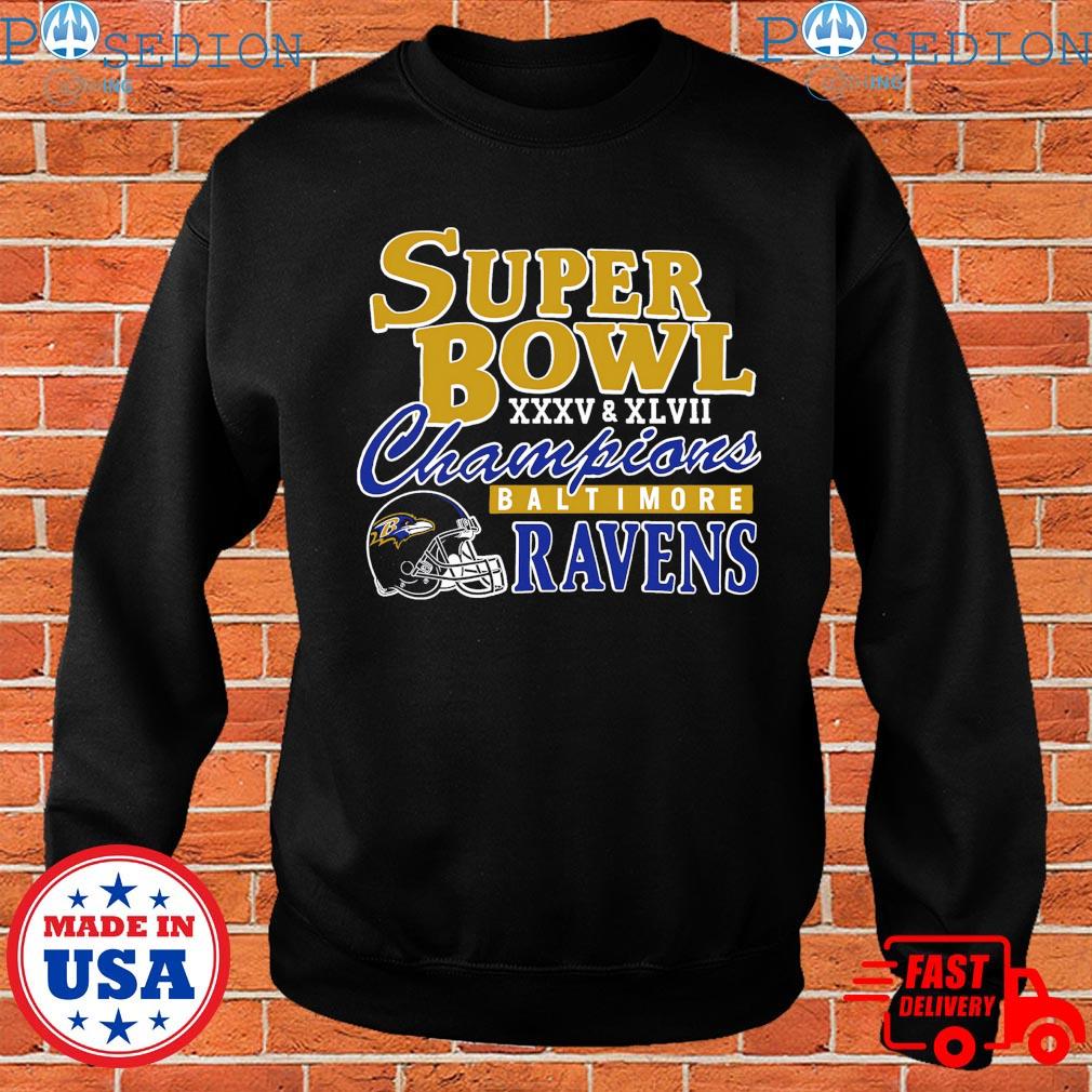 Super Bowl Xxxv Champions Baltimore Ravens Tri-Blend T-Shirts, hoodie,  sweater, long sleeve and tank top