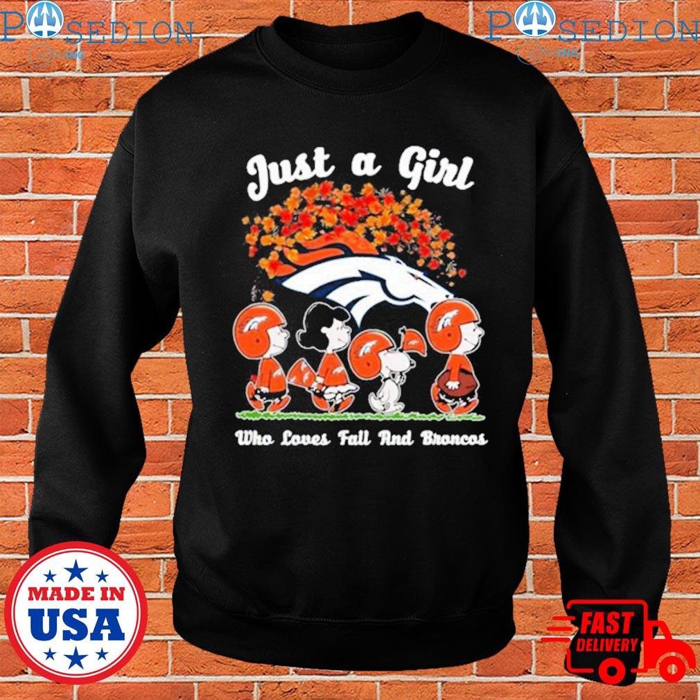 Denver Broncos Snoopy Joe Cool We're Awesome Long Sleeve T-Shirt 