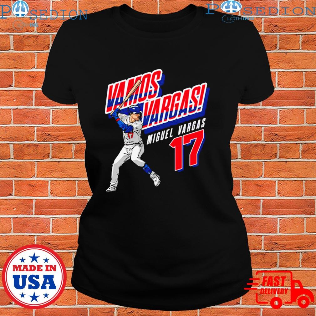 Vargas vamos miguel vargas #17 los angeles Dodgers T-shirt, hoodie,  sweater, long sleeve and tank top