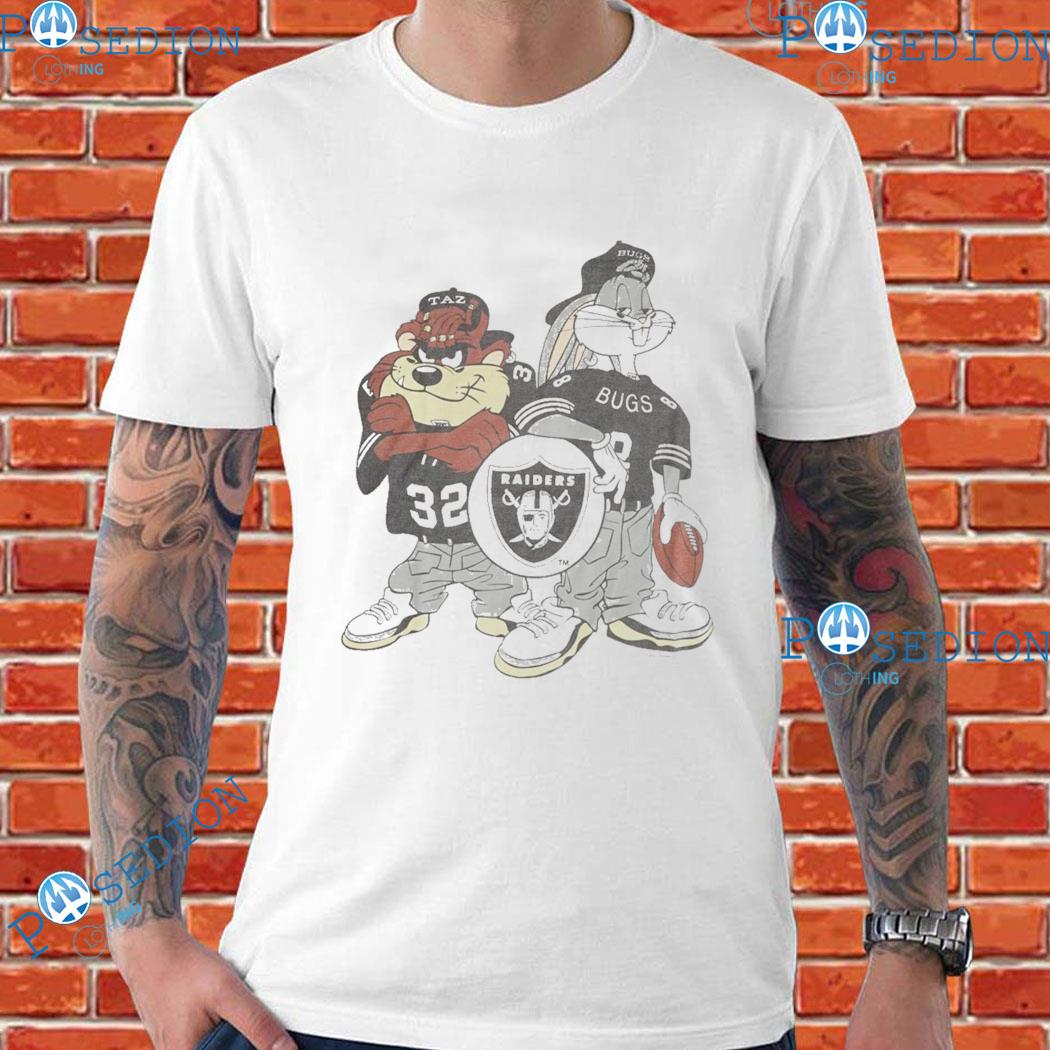 Buy Looney Tunes Los Angeles Raiders shirt For Free Shipping