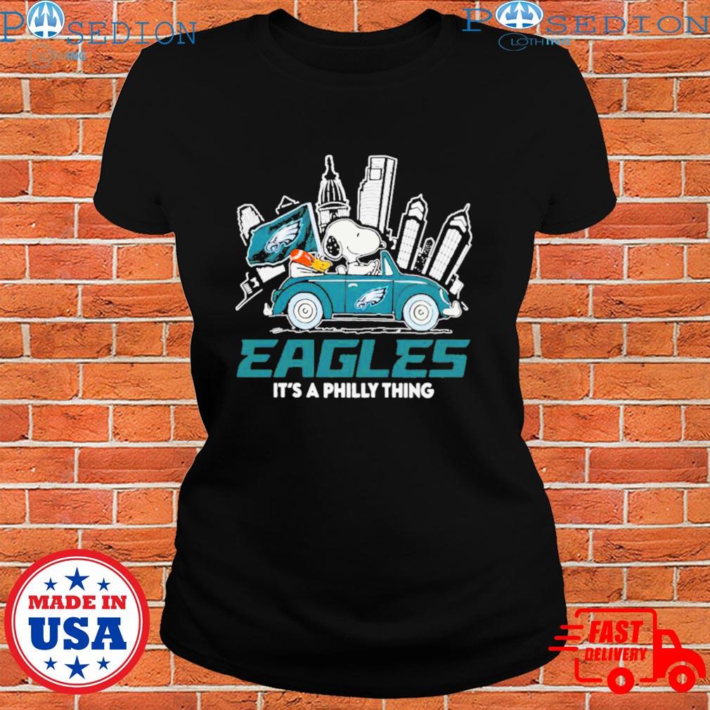 2023 Philadelphia Eagles Snoopy And Woodstock Drive Car It's A Philly Thing  Shirt, hoodie, sweater, long sleeve and tank top