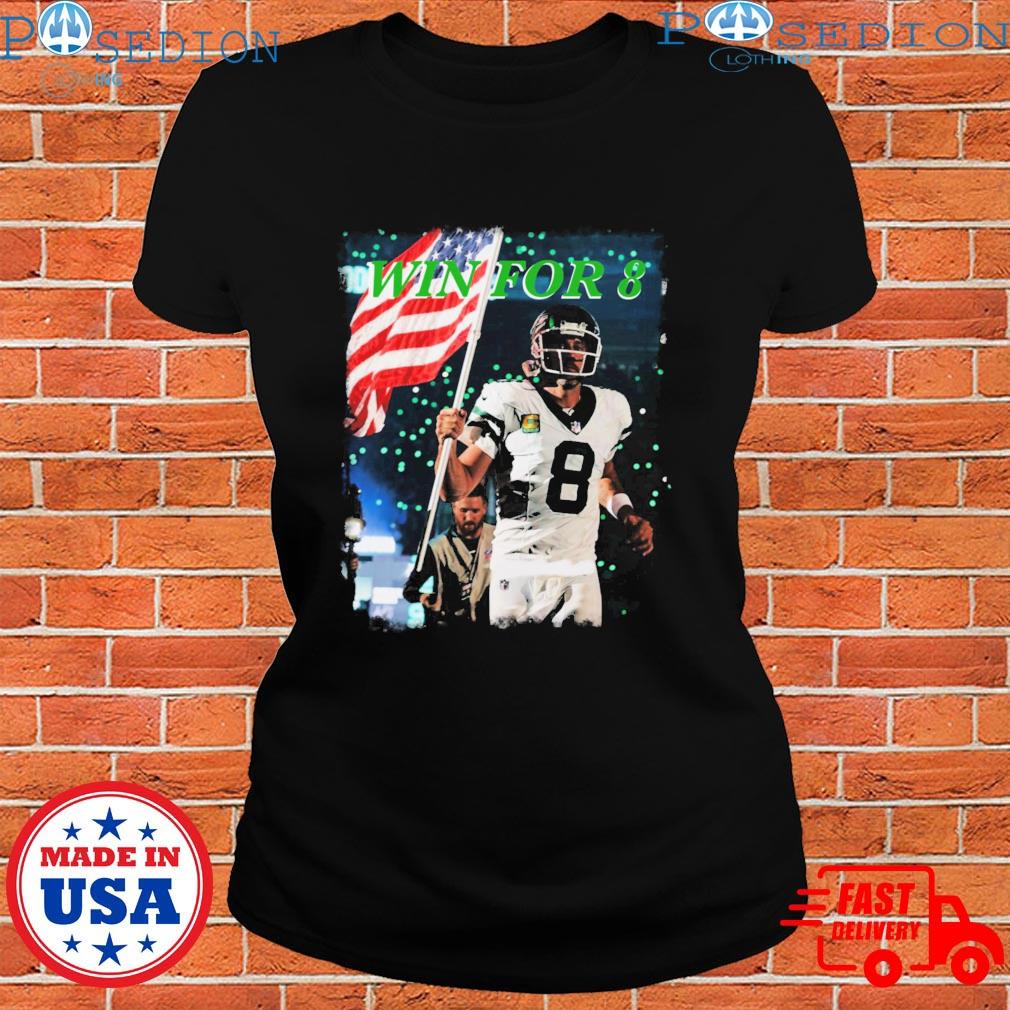 Official aaron Rodgers Win For 8 American Flag New York Jets T-Shirt,  hoodie, tank top, sweater and long sleeve t-shirt