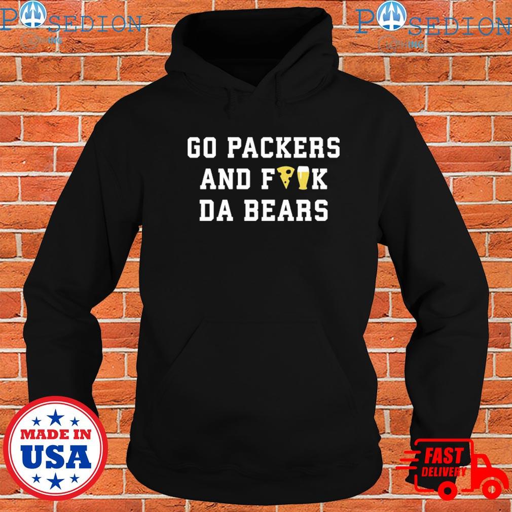 Aj Dillon Wearing Go Packers And Fuck Da Bears T-Shirt, hoodie, sweater,  long sleeve and tank top