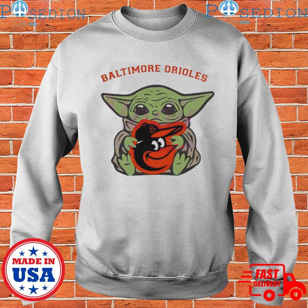Baltimore Orioles Baby Yoda Sport Shirt, hoodie, longsleeve, sweatshirt,  v-neck tee