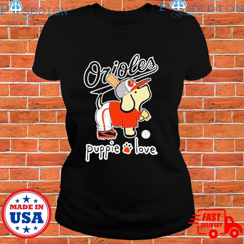 Baltimore Orioles puppie love shirt, hoodie, sweater, long sleeve and tank  top