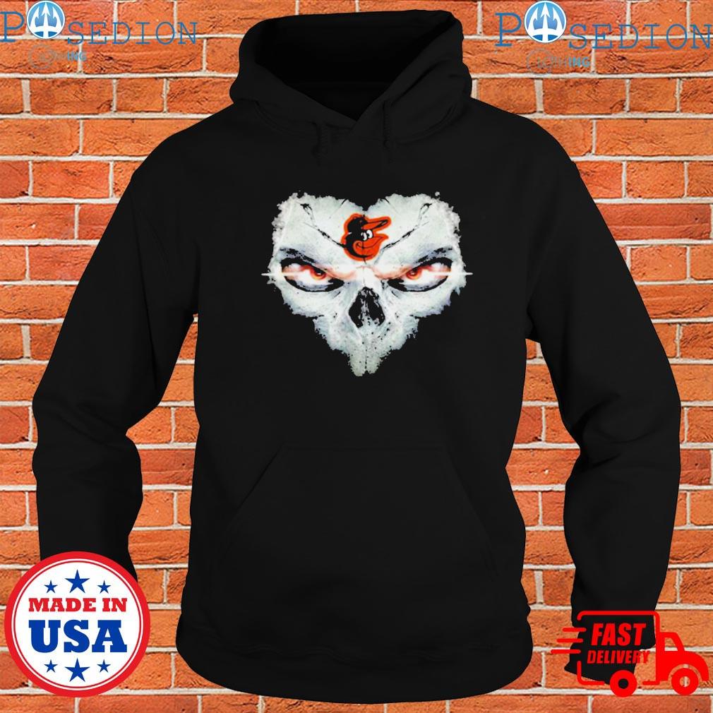 Baltimore orioles skulls of fantasy logo shirt, hoodie, sweater