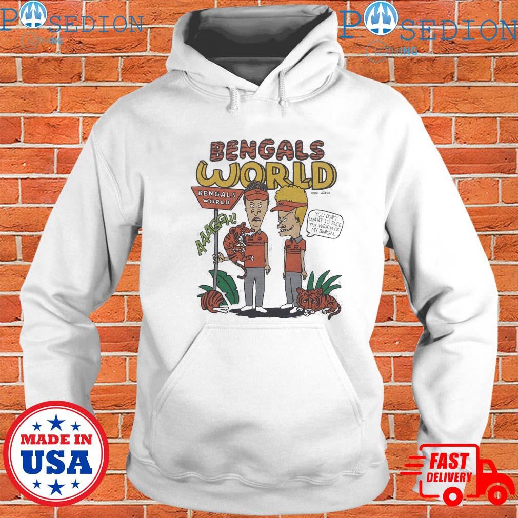 Beavis And Butthead x Cincinnati Bengals World T-Shirt, hoodie, sweater,  long sleeve and tank top