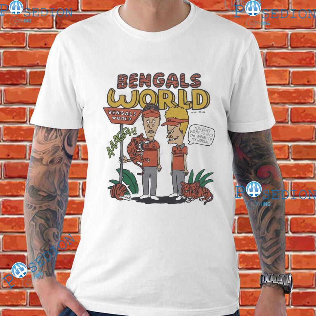 Beavis And Butthead X Cincinnati Bengals World Shirt, hoodie, sweater and  long sleeve