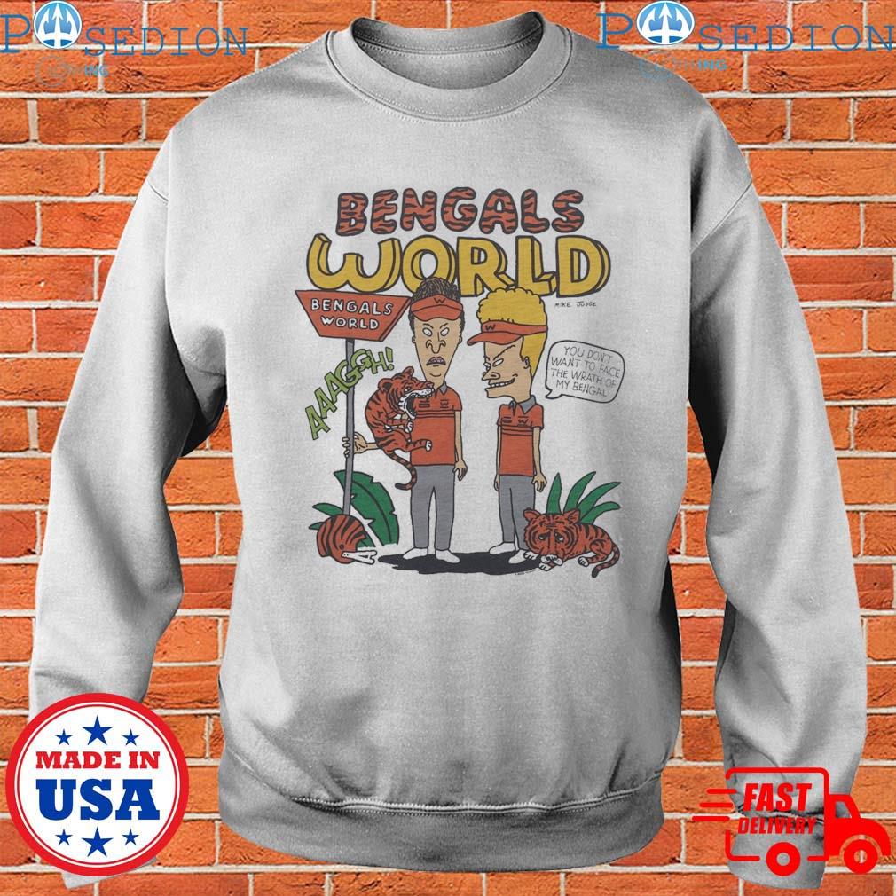 Cincinnati Bengals Beavis And Butthead Bengals World shirt, hoodie,  sweater, long sleeve and tank top