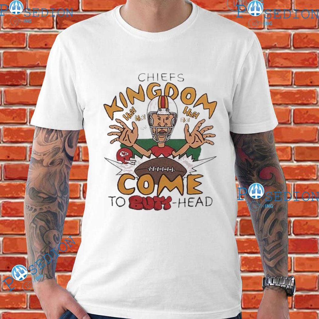 Official Beavis and butthead x Kansas city Chiefs Kingdom T-shirt, hoodie,  tank top, sweater and long sleeve t-shirt