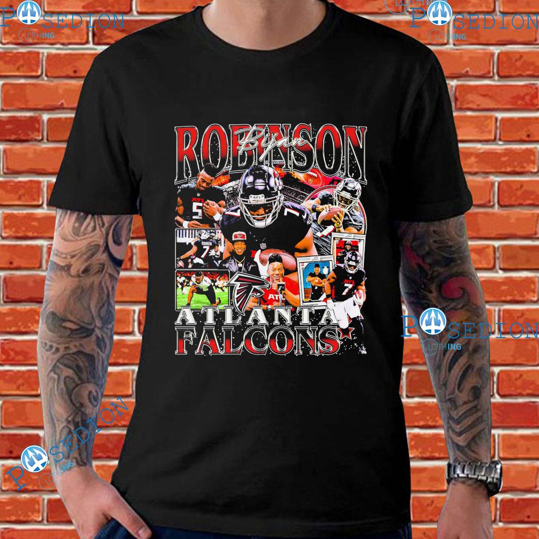 Official Bijan Robinson Atlanta Falcons Swag Head Signature 2023 Shirt,  hoodie, sweater, long sleeve and tank top