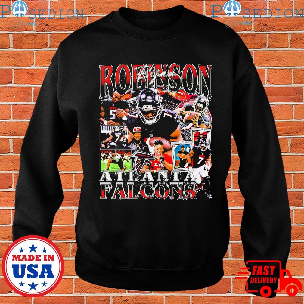 Official bijan Robinson Atlanta Falcons T-Shirt, hoodie, tank top, sweater  and long sleeve t-shirt