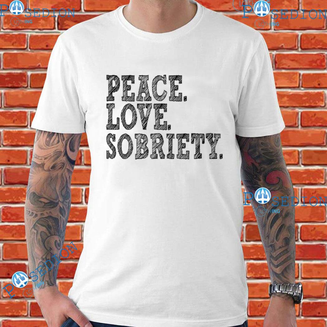 Peace Love Cardinals Long Sleeve Tee Shirt