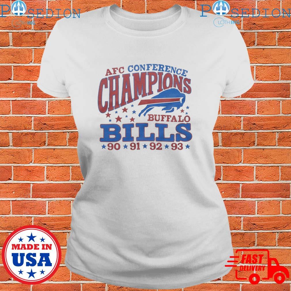 Official buffalo Bills 4 Time AFC Cibference Champions 90 91 92 93 T-Shirts,  hoodie, tank top, sweater and long sleeve t-shirt