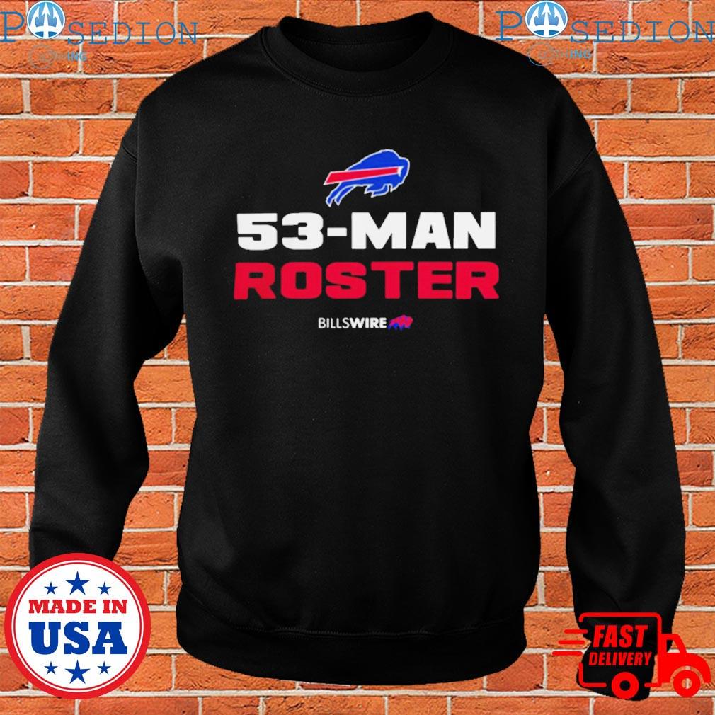 Buffalo Bills 53-Man Roster T-Shirts, hoodie, sweater, long sleeve