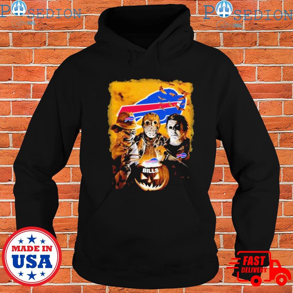 Buffalo Bills Football Team Lovers Jason Voorhees Michael Myers Freddy  Krueger 3D Hoodie All Over Print - T-shirts Low Price