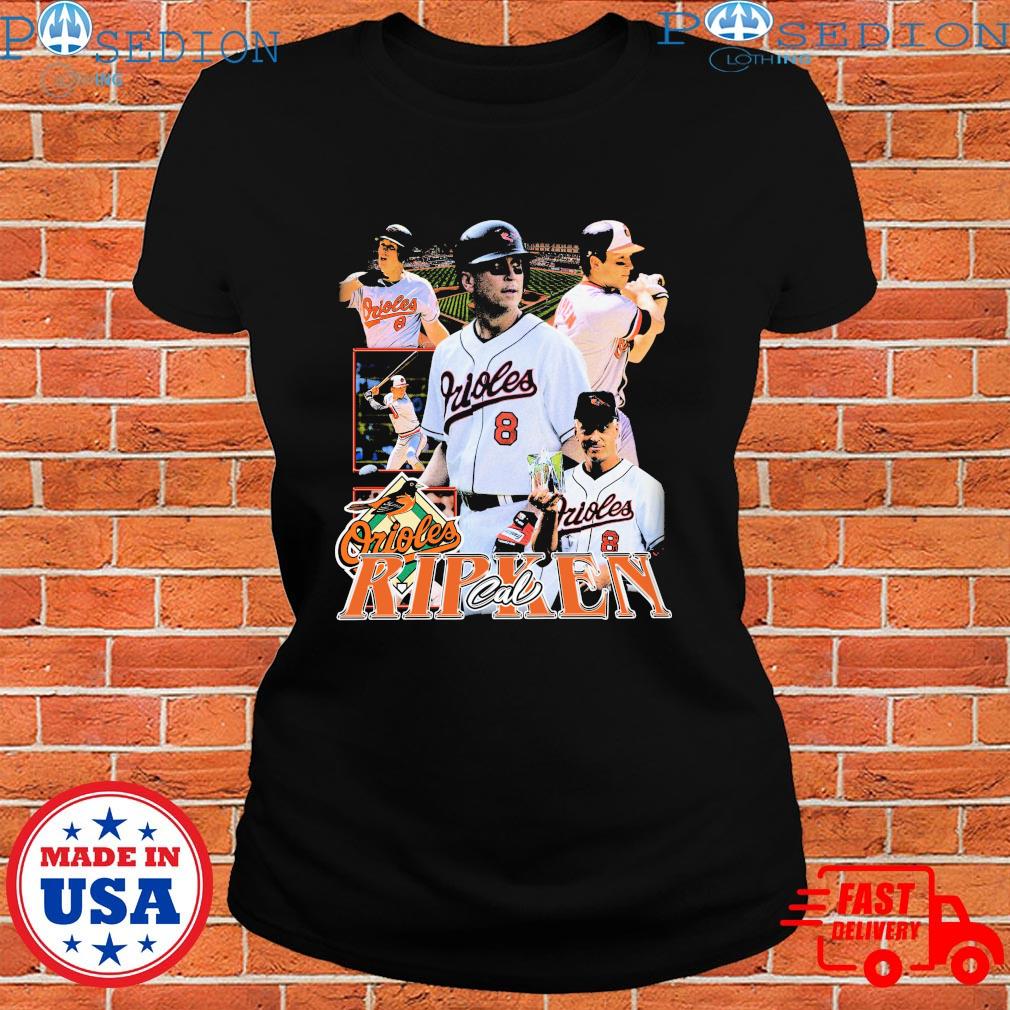 Baltimore Orioles Orange Youth Cal Ripken T-Shirt