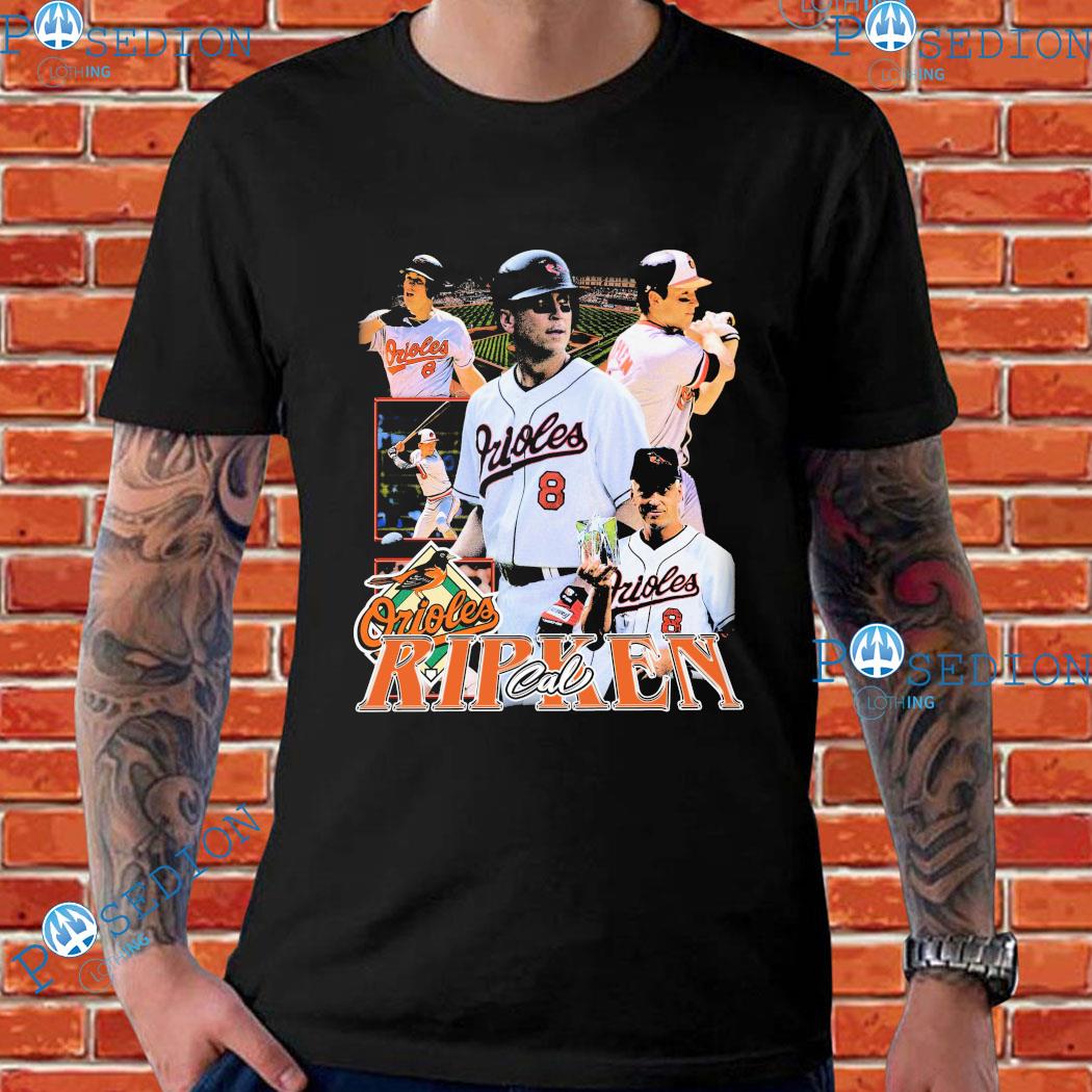 Baltimore Orioles Orange Youth Cal Ripken T-Shirt