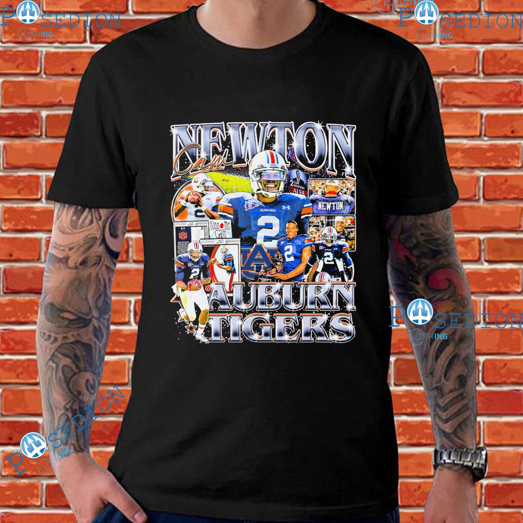 Cam Newton Shirt, NFL Player College Football Auburn - T-shirts Low Price