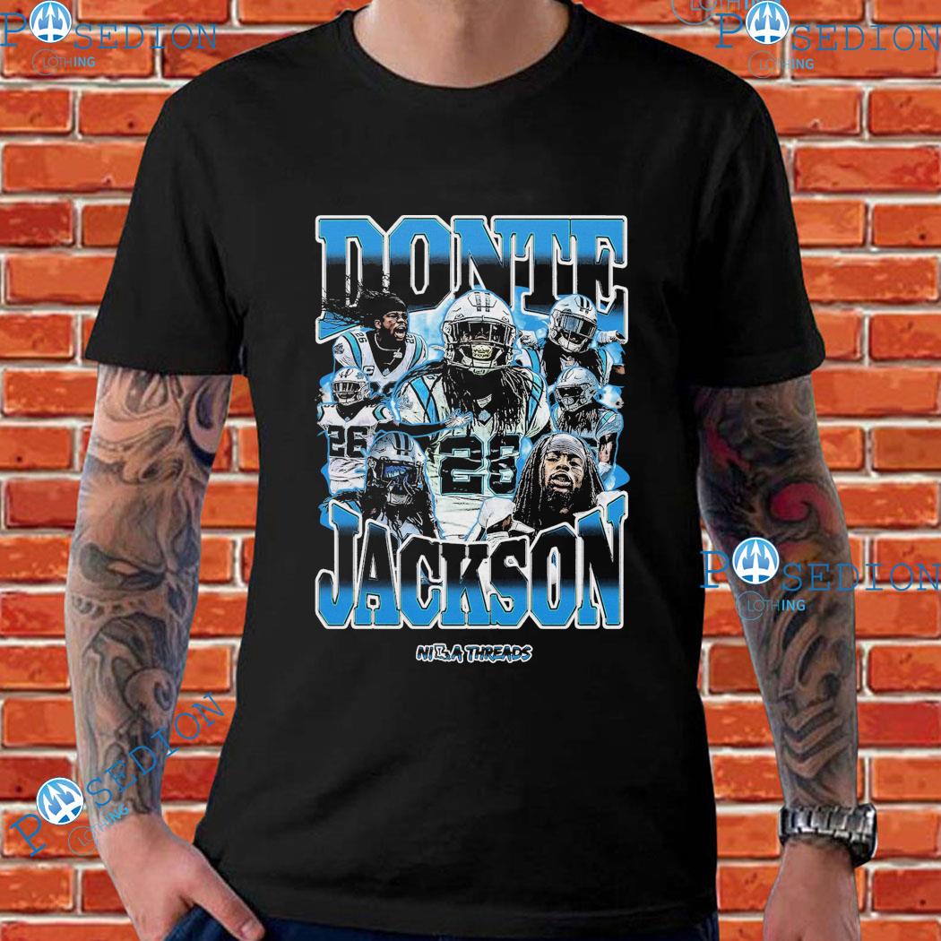 Men's Nike Donte Jackson Black Carolina Panthers Game Jersey