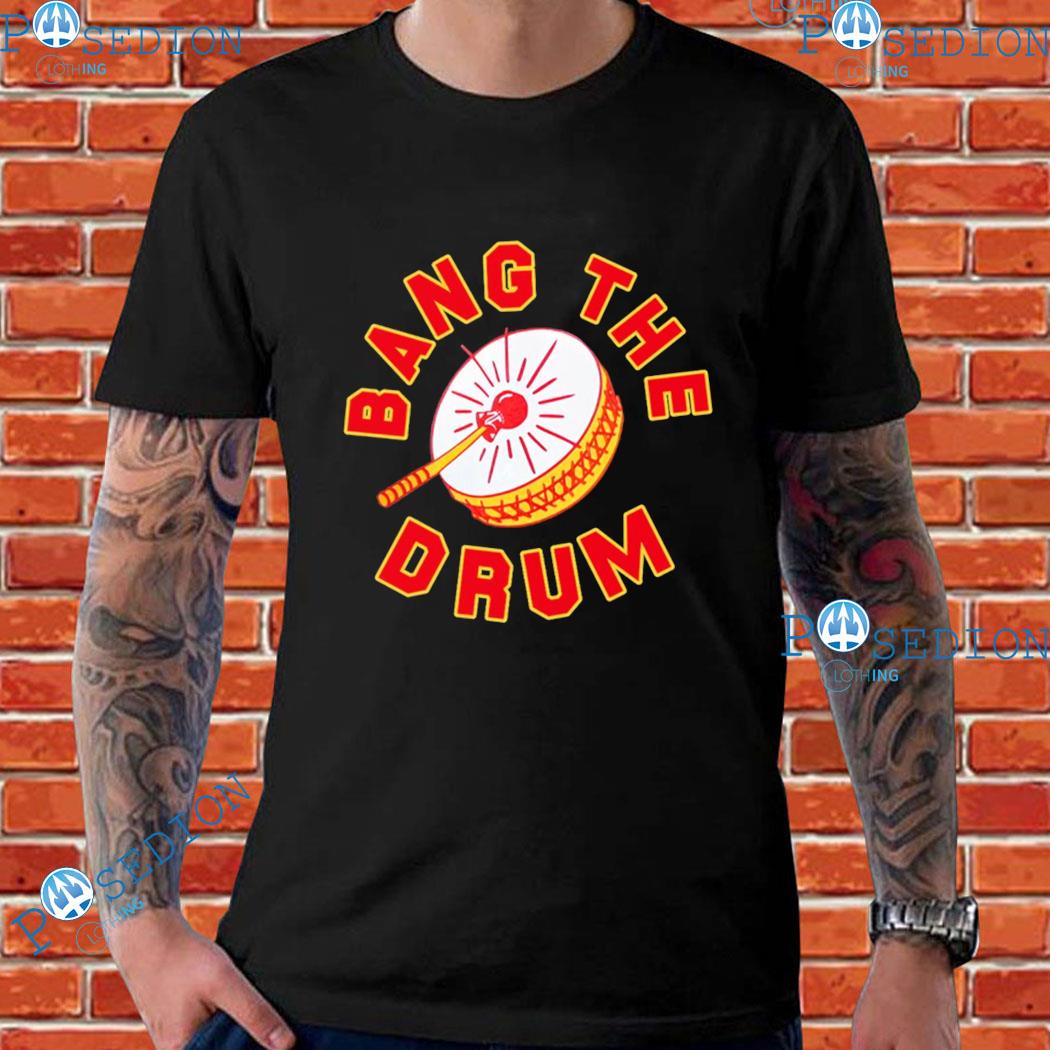 Chad Henne Wearing Bang The Drum Shirt - Peanutstee