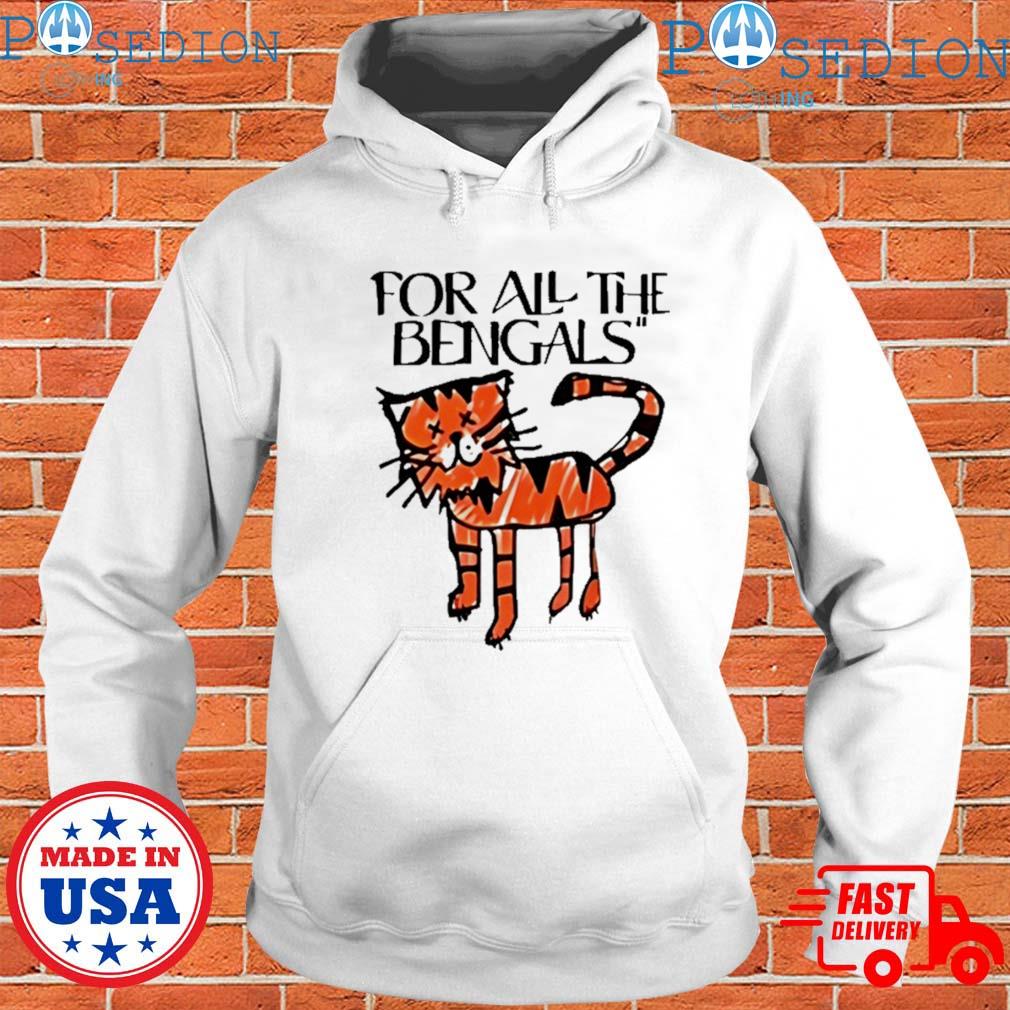 For all the bengals tiger shirt - Limotees