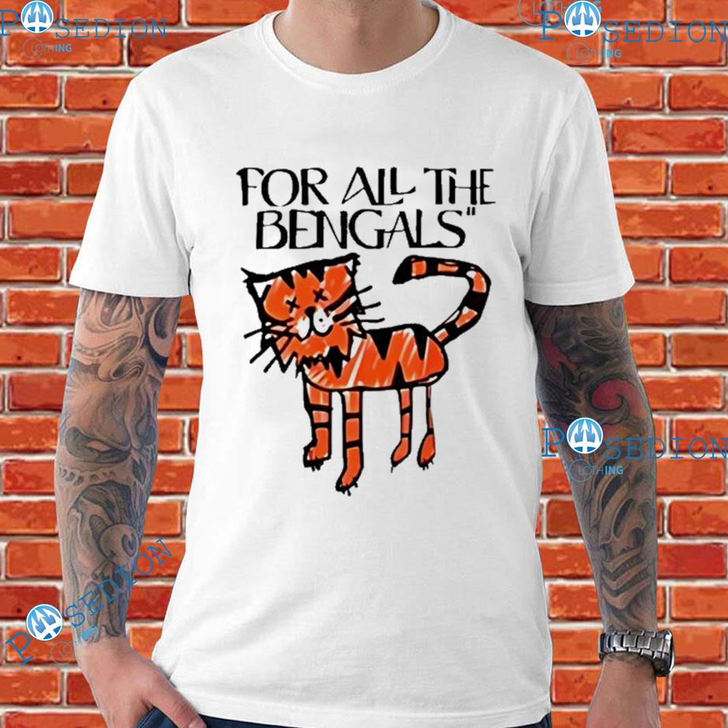 Chad Johnson For All The Bengals Tiger Shirt, hoodie, longsleeve, sweater